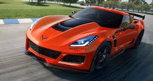 The 2018 Corvette Z06, the 55th consecutive mid-engined version of the car.